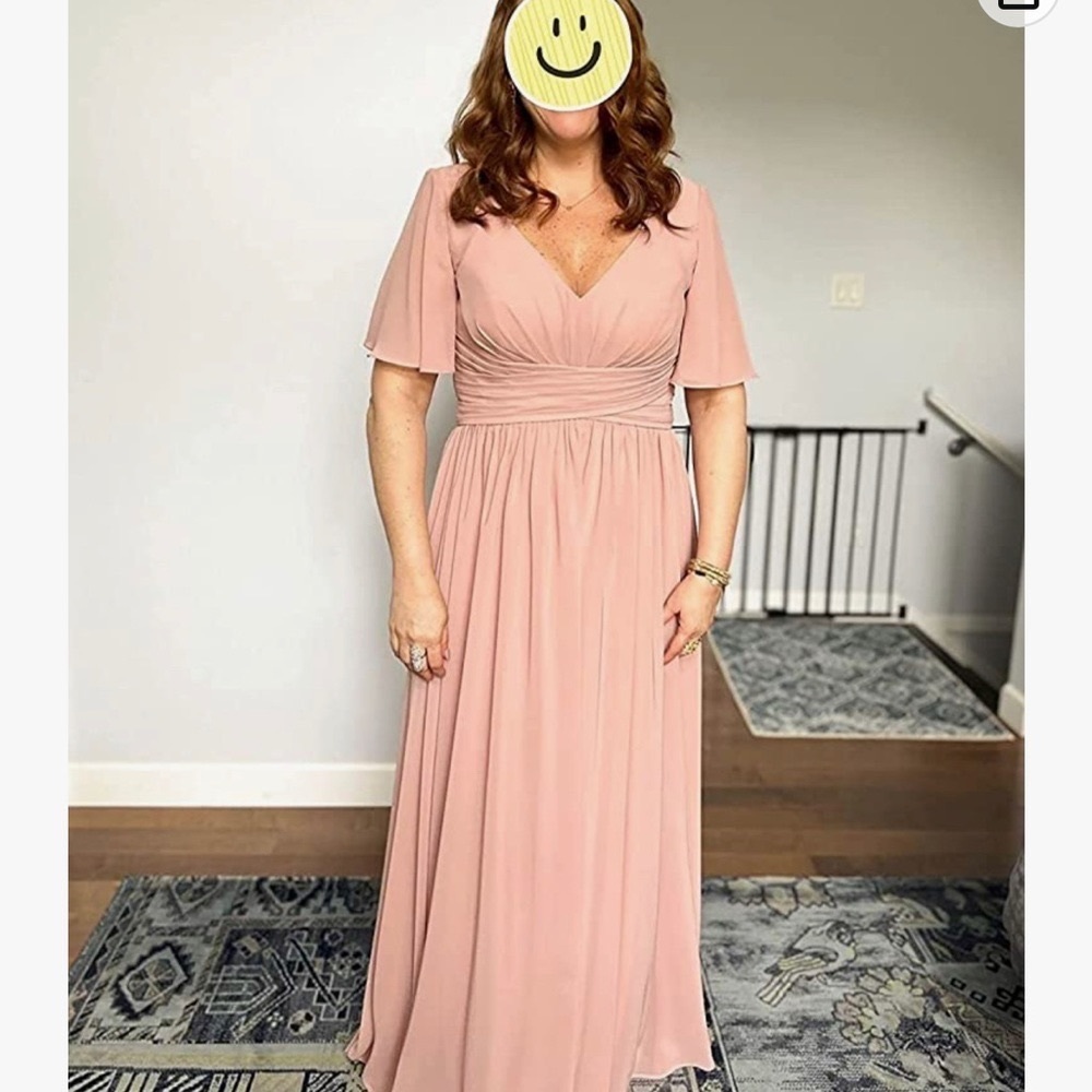 Dusty Rose Bridesmaids dress size 14